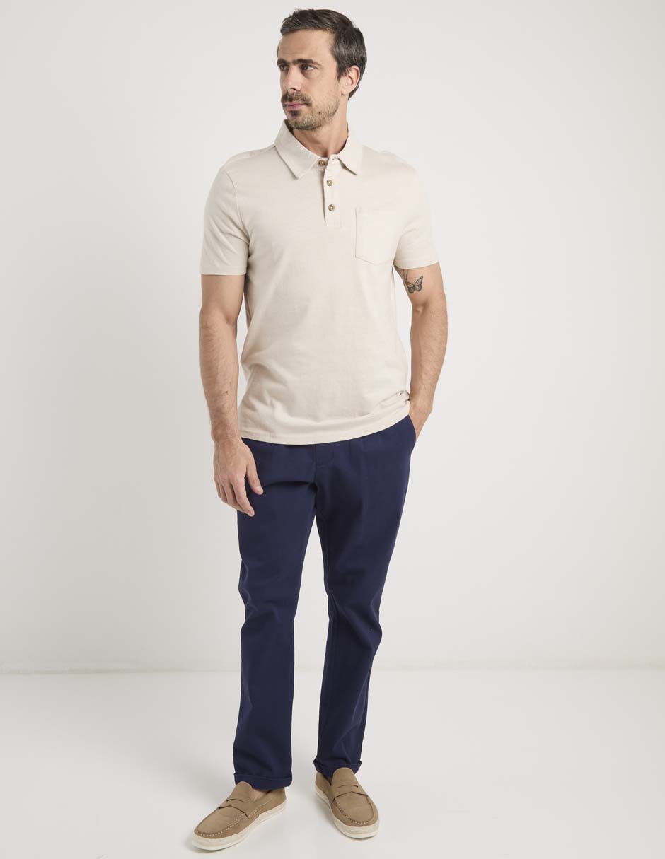 PANTALON WEEKEND, 32, AZUL MARINO LISO