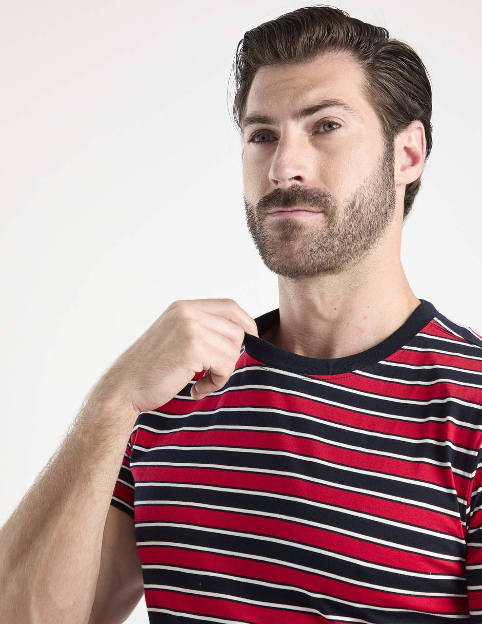 Playera cuello redondo para hombre 4