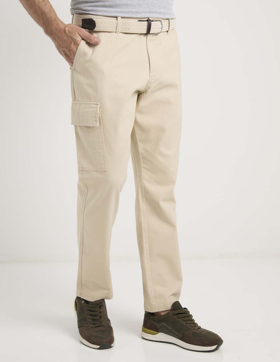 Pantalón recto para hombre