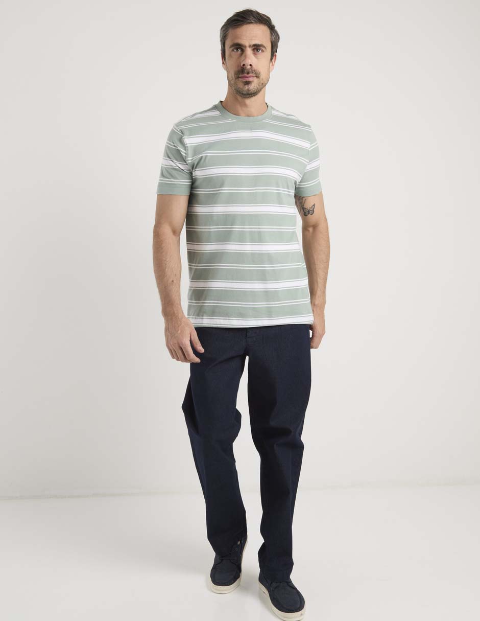 Playera cuello redondo para hombre 2