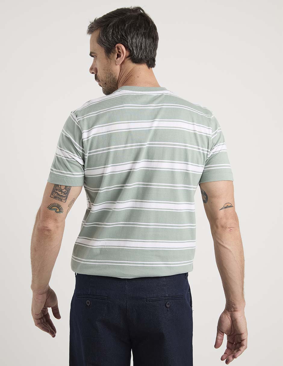 Playera cuello redondo para hombre 6