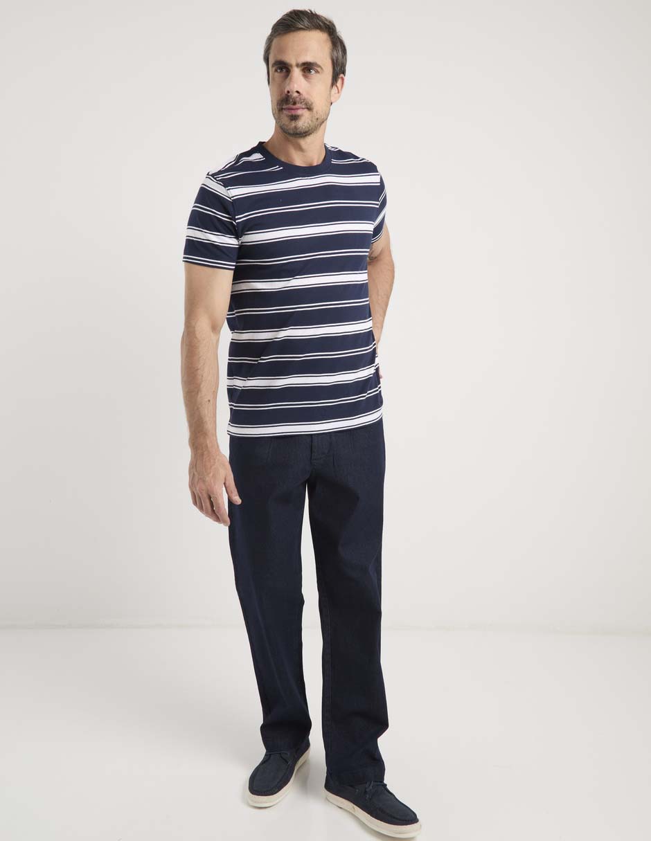 PLAYERA WKH26092-04 W, CH, NAVY BLAZER