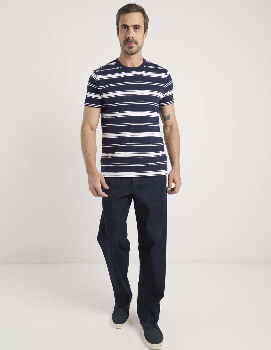 PLAYERA WKH26092-04 W, CH, NAVY BLAZER