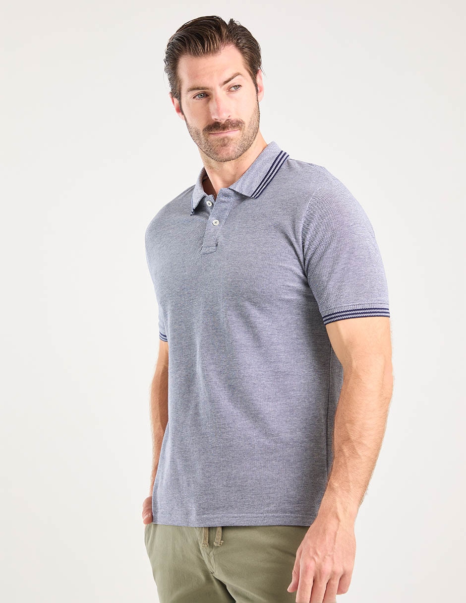 Playera tipo polo para hombre