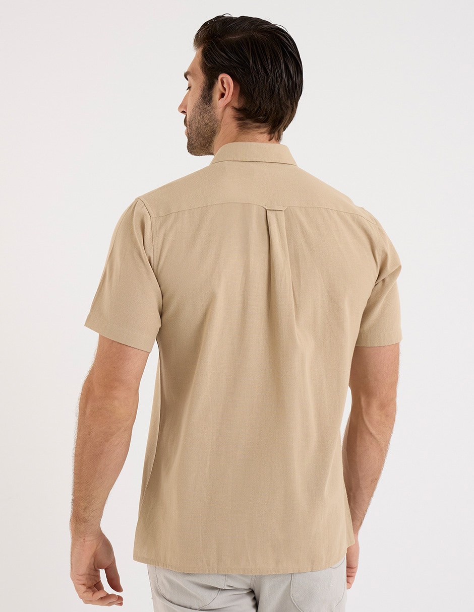 Camisa casual manga corta para hombre 2