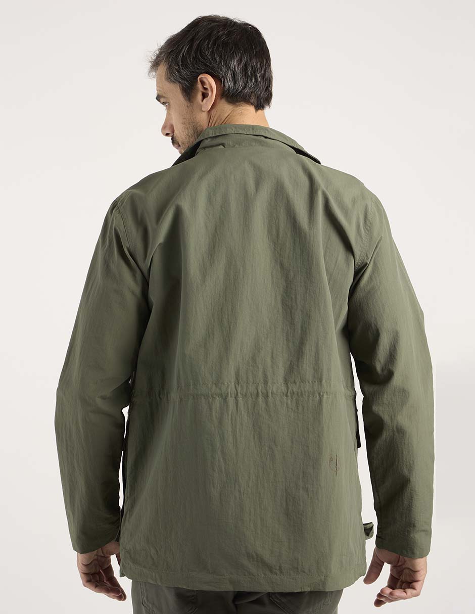 Chamarra casual con bolsillos para hombre 6