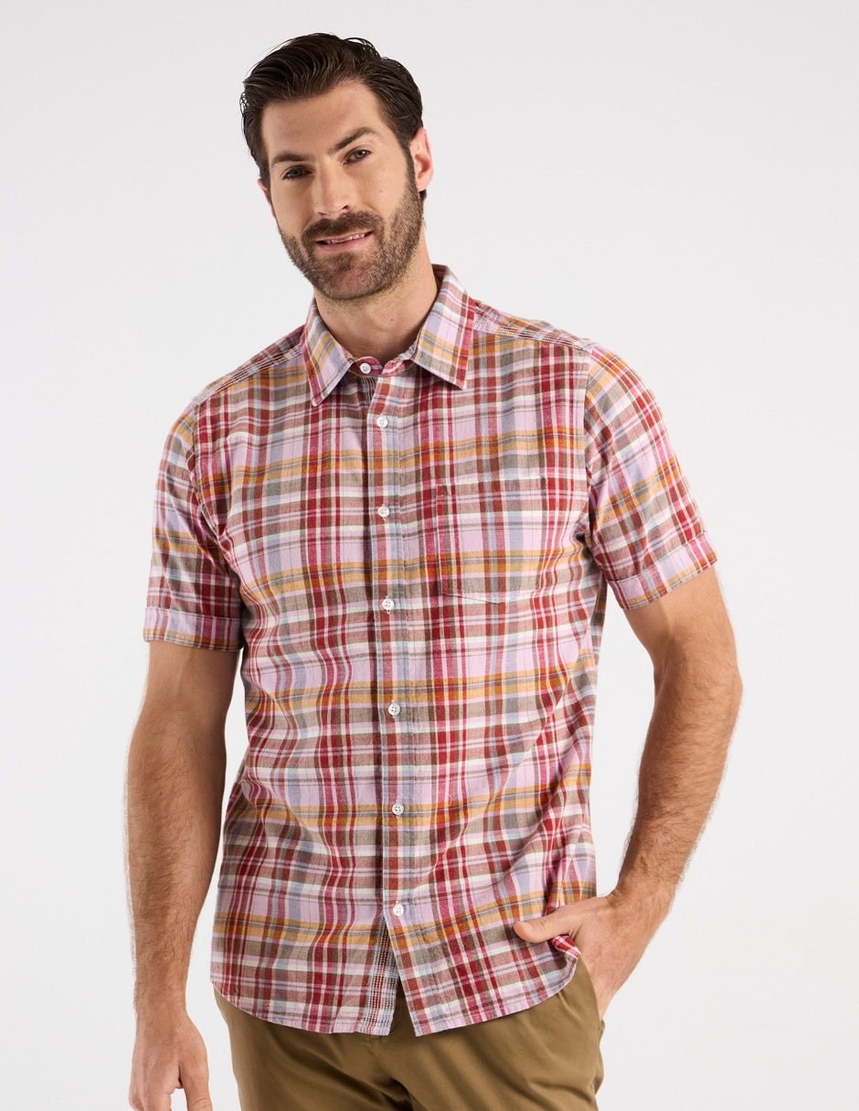 Camisa casual manga corta para hombre Camisa casual manga corta para hombre