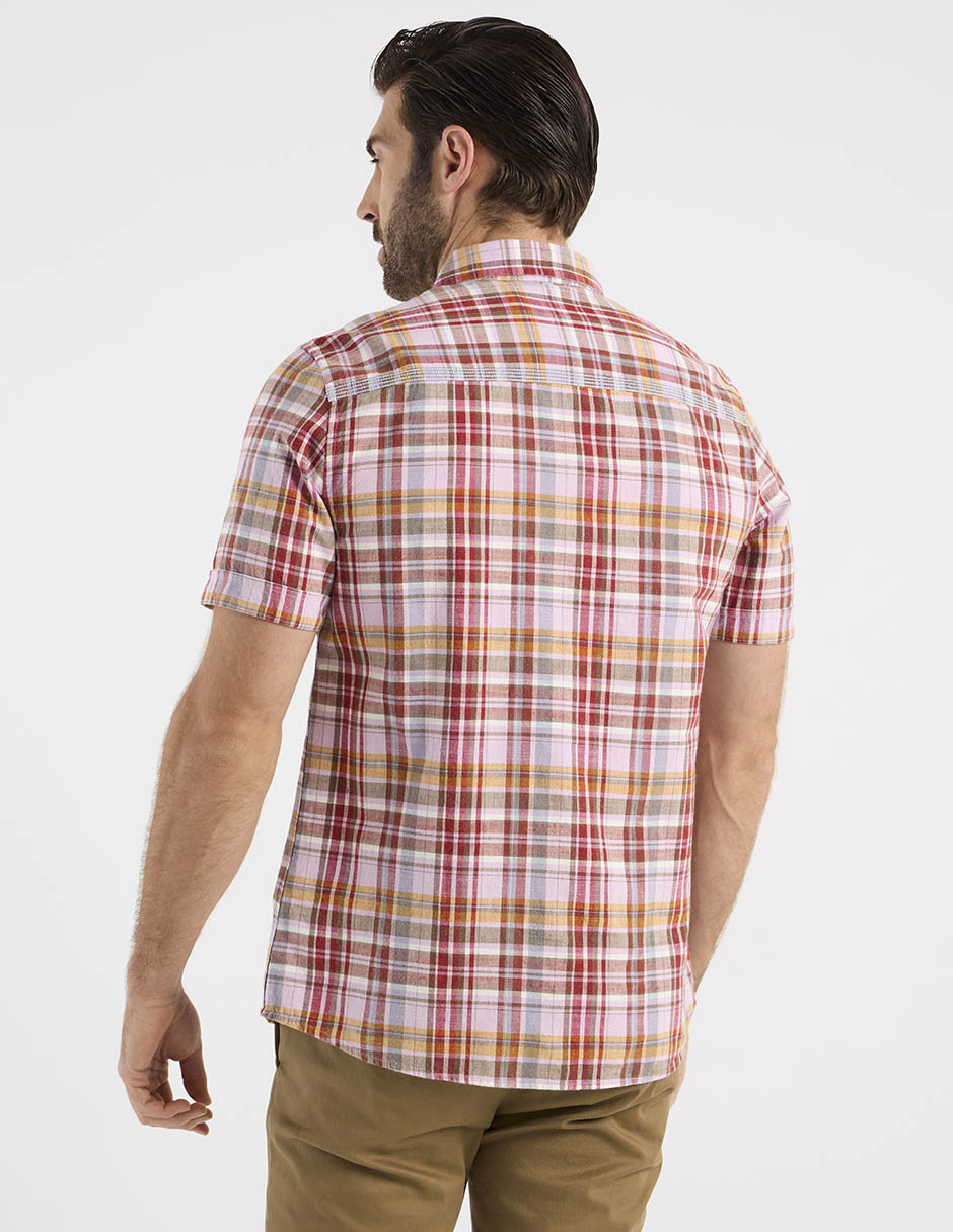 Camisa casual manga corta para hombre 2