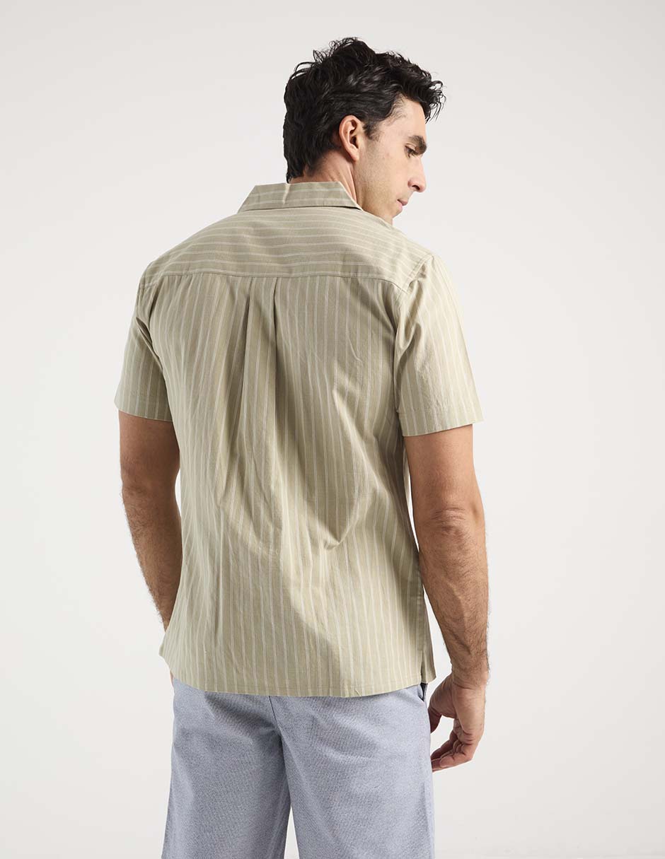 Camisa casual manga corta para hombre 2