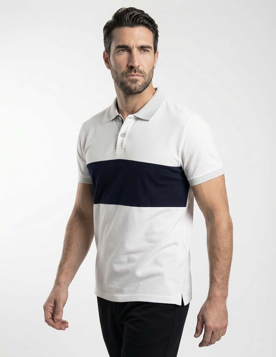 Playera tipo polo para hombre
