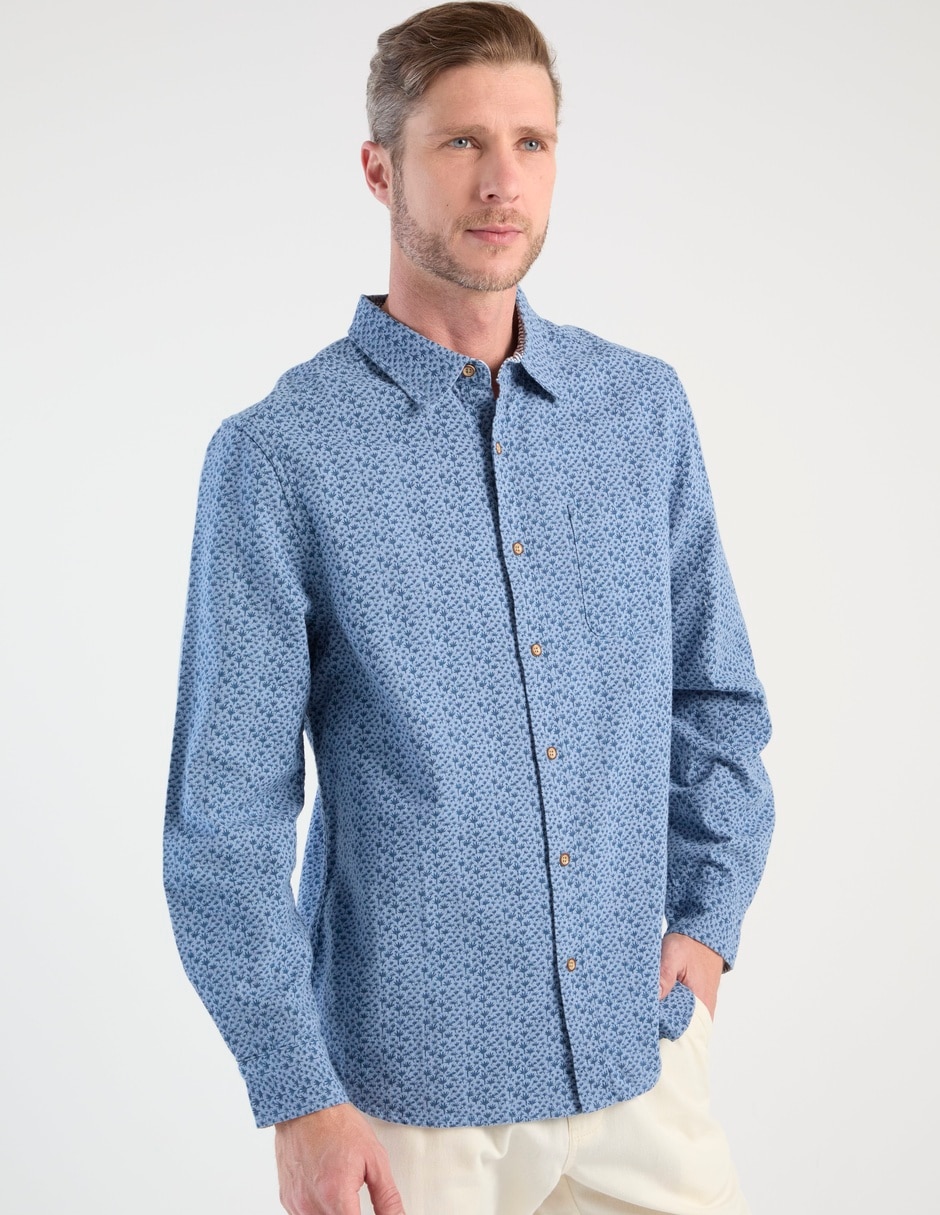 Camisa casual manga larga para hombre Camisa casual manga larga para hombre