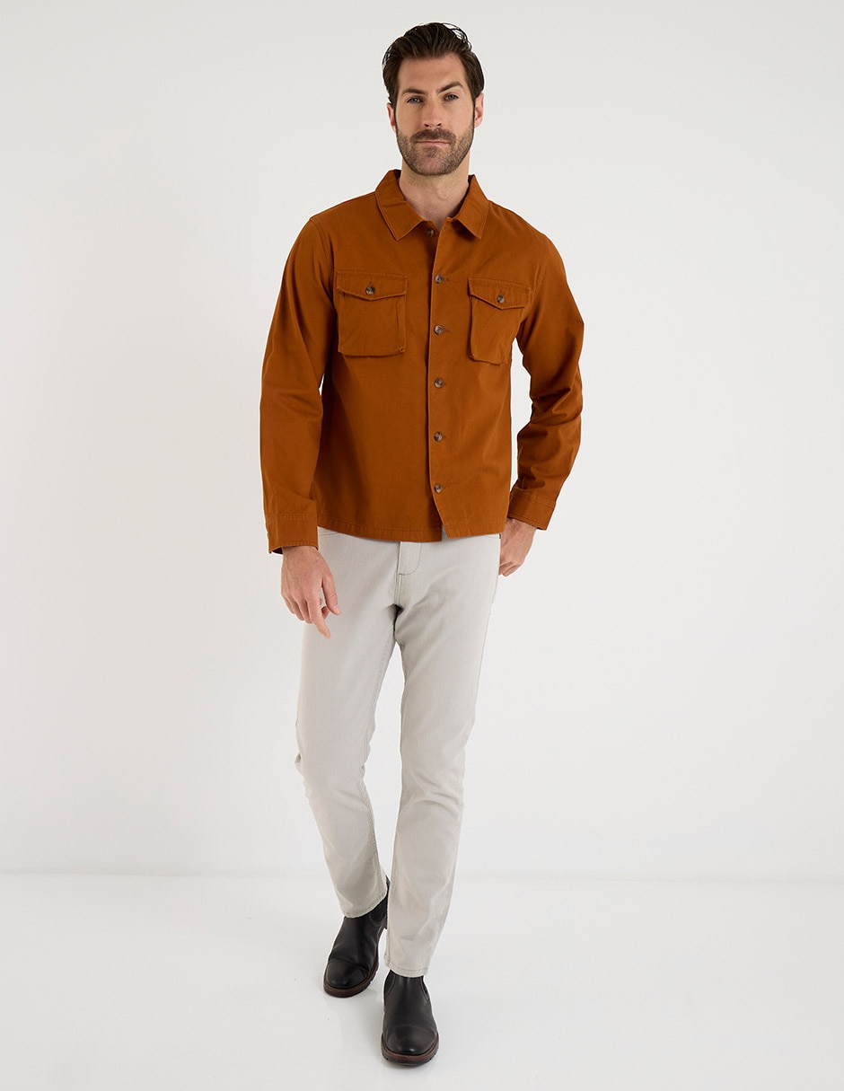 SOBRECAMISA WKH26096, CH, CARAMEL CAFÉ