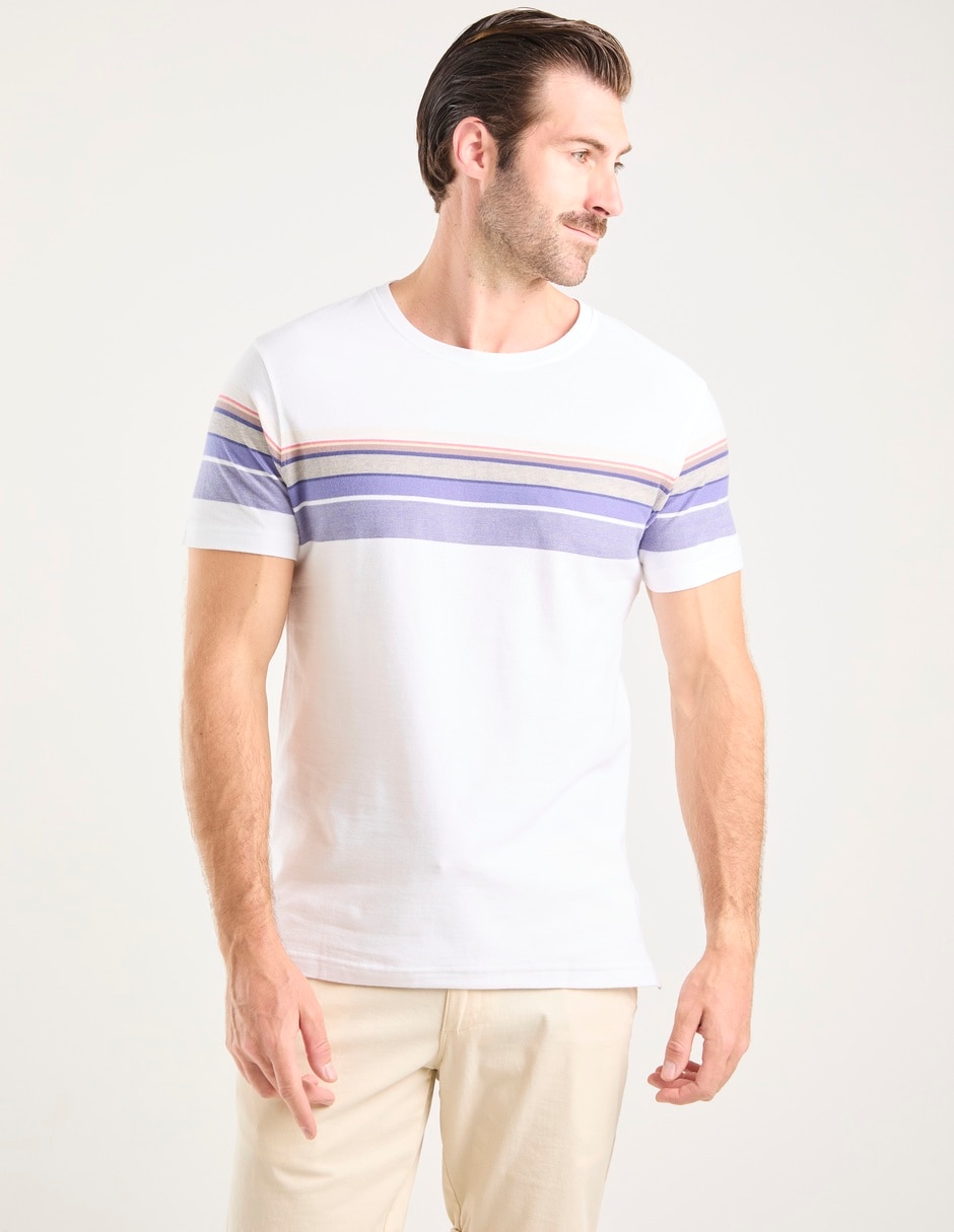 Playera cuello redondo para hombre 2
