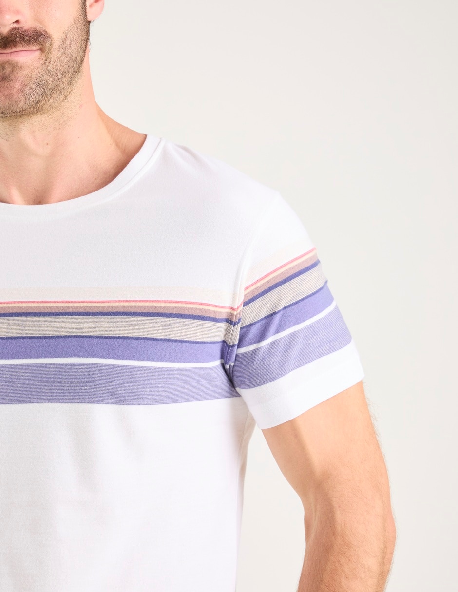 Playera cuello redondo para hombre 4