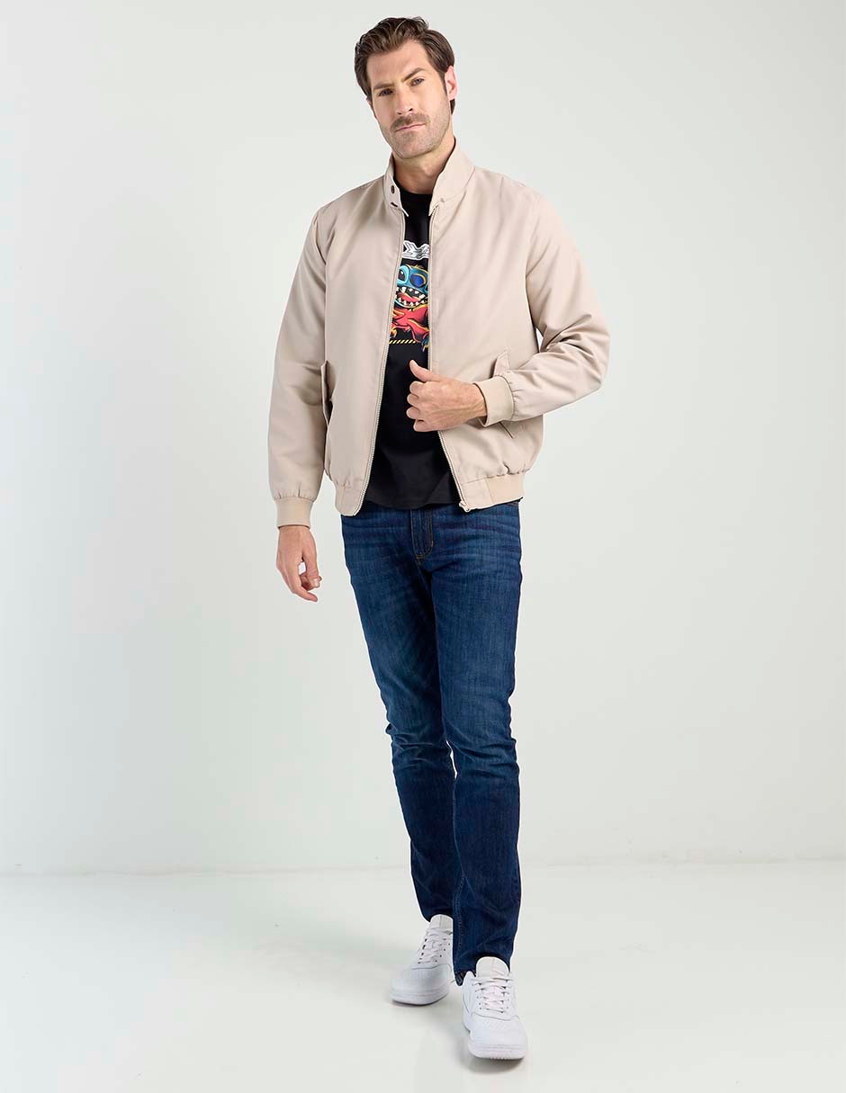 Chamarra casual con bolsillos para hombre 3