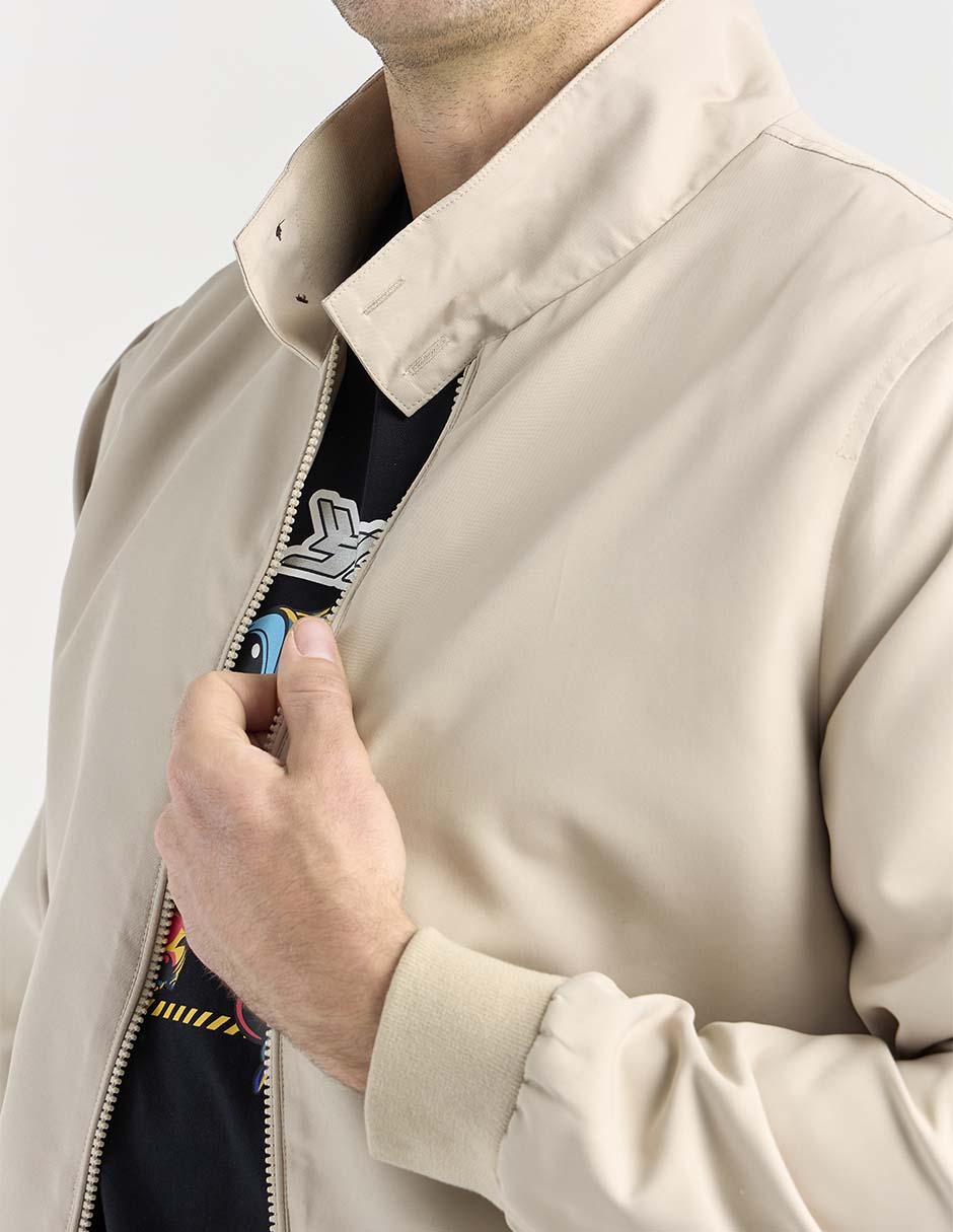 Chamarra casual con bolsillos para hombre 5