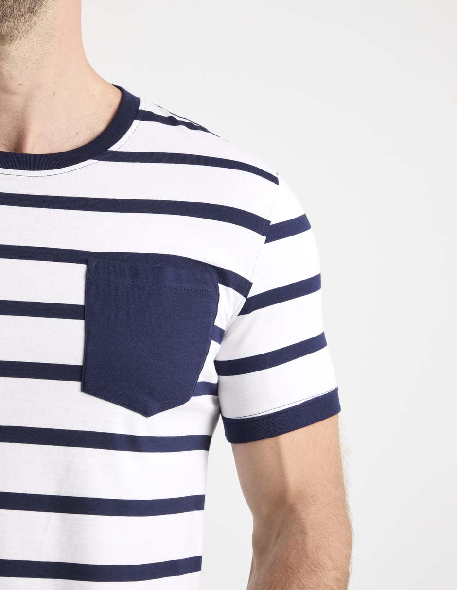 Playera cuello redondo Weekend para hombre