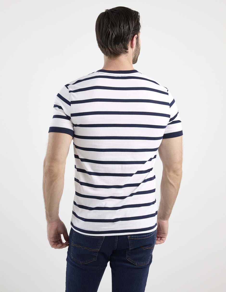 Playera cuello redondo Weekend para hombre