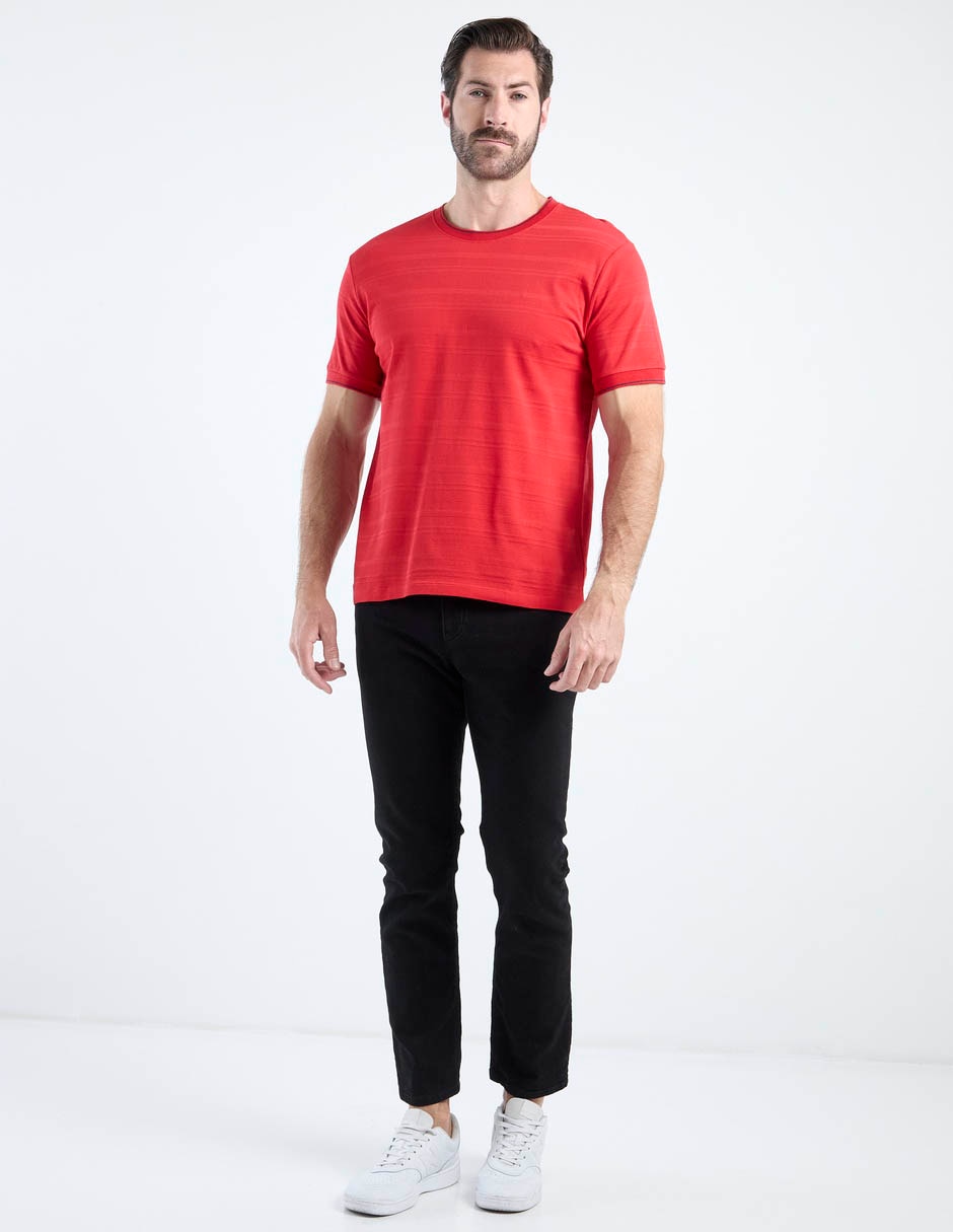 Playera cuello redondo para hombre 3