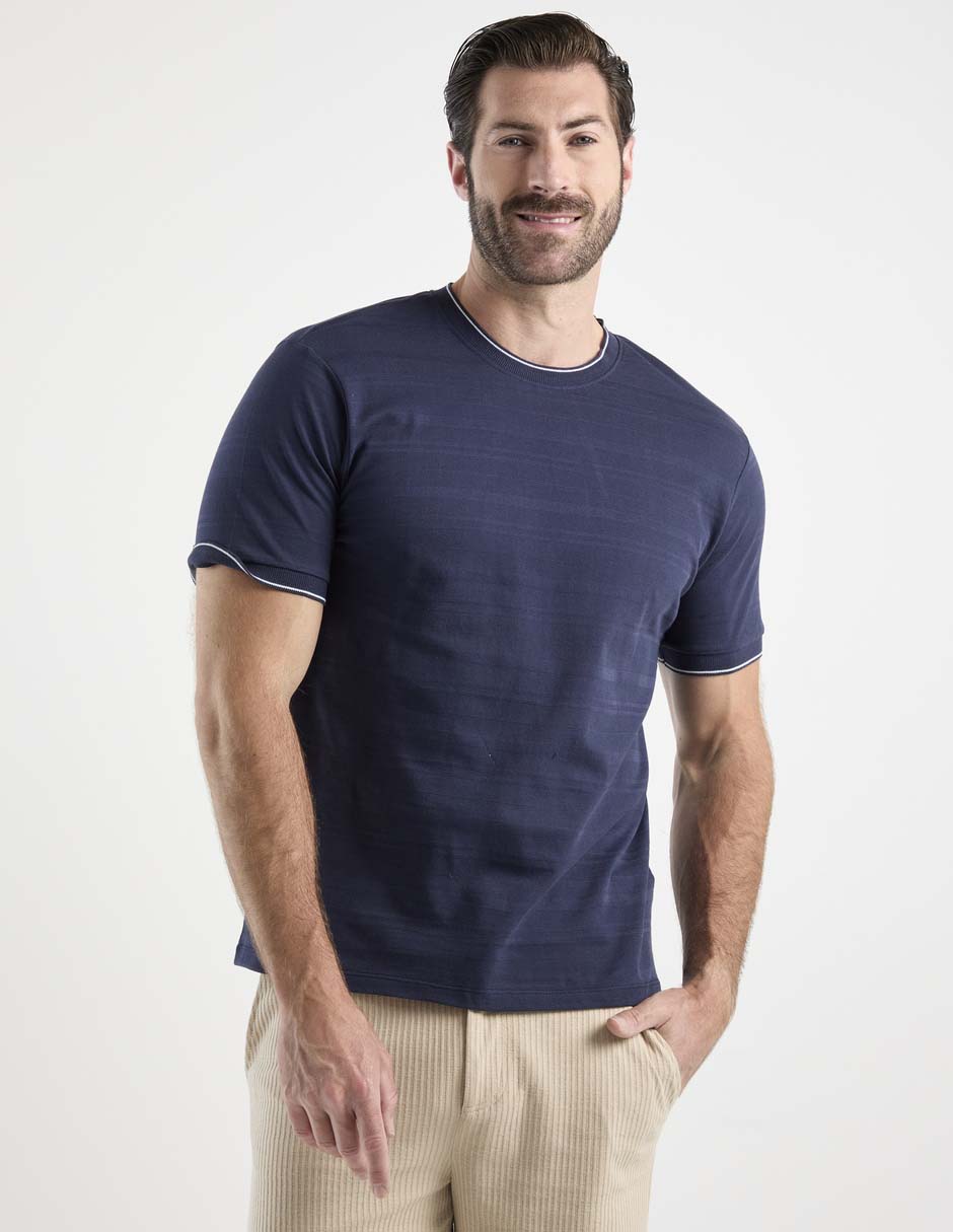 Playera cuello redondo para hombre Playera cuello redondo para hombre
