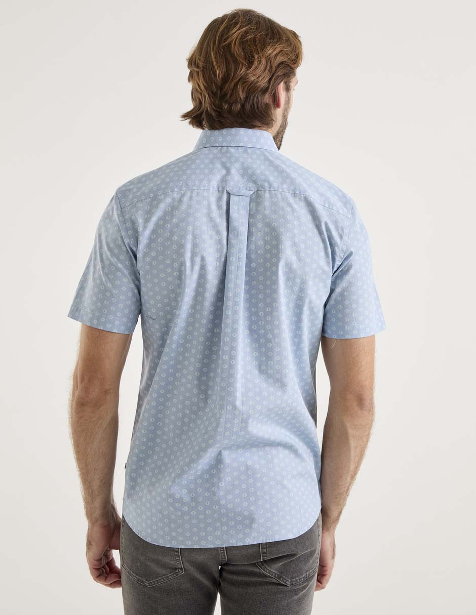 Camisa casual manga corta para hombre 2