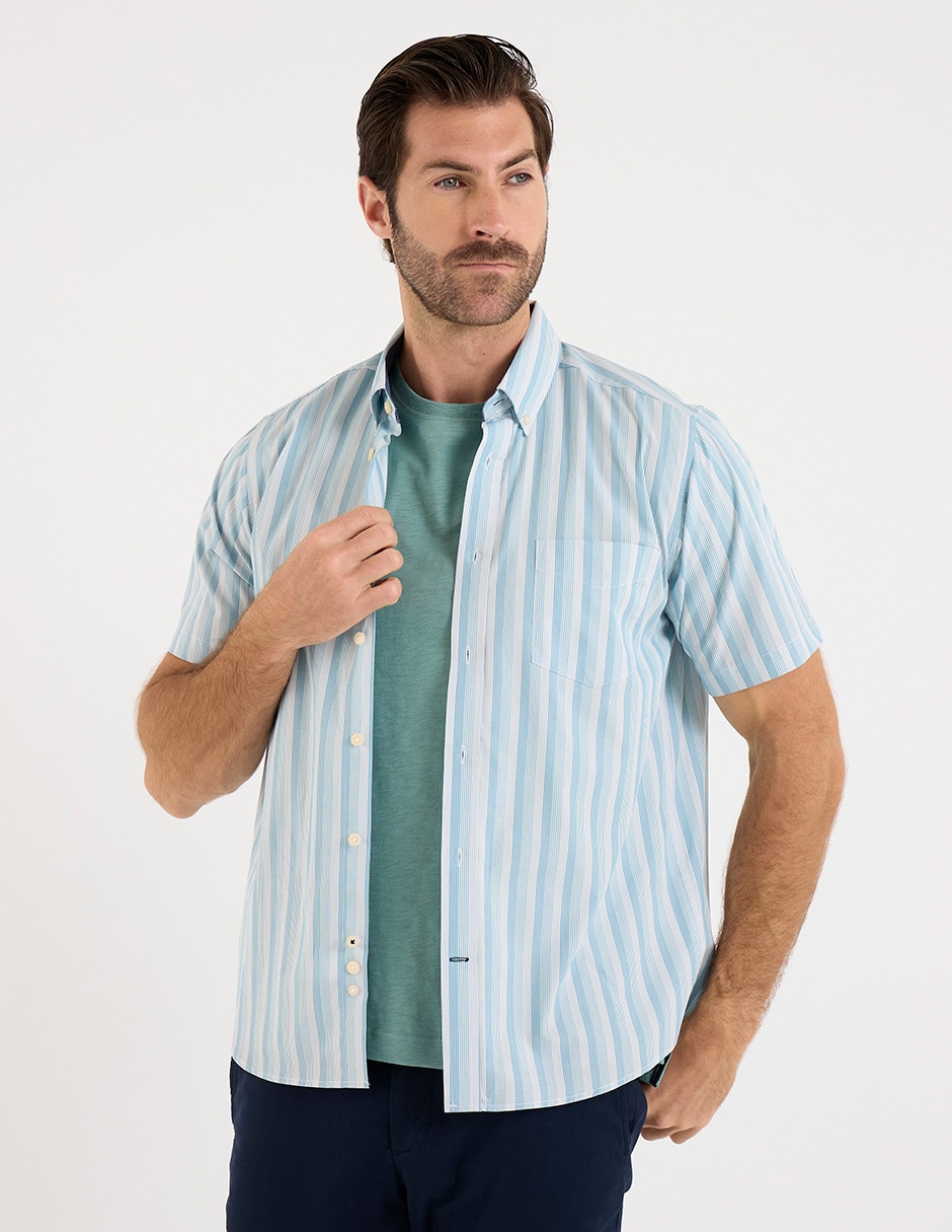 Camisa casual manga corta para hombre Camisa casual manga corta para hombre