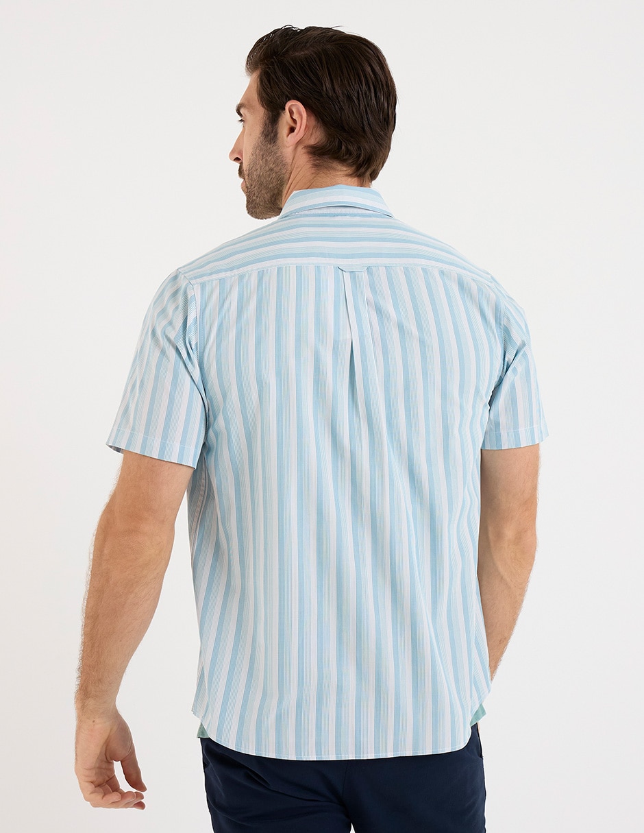 Camisa casual manga corta para hombre 2