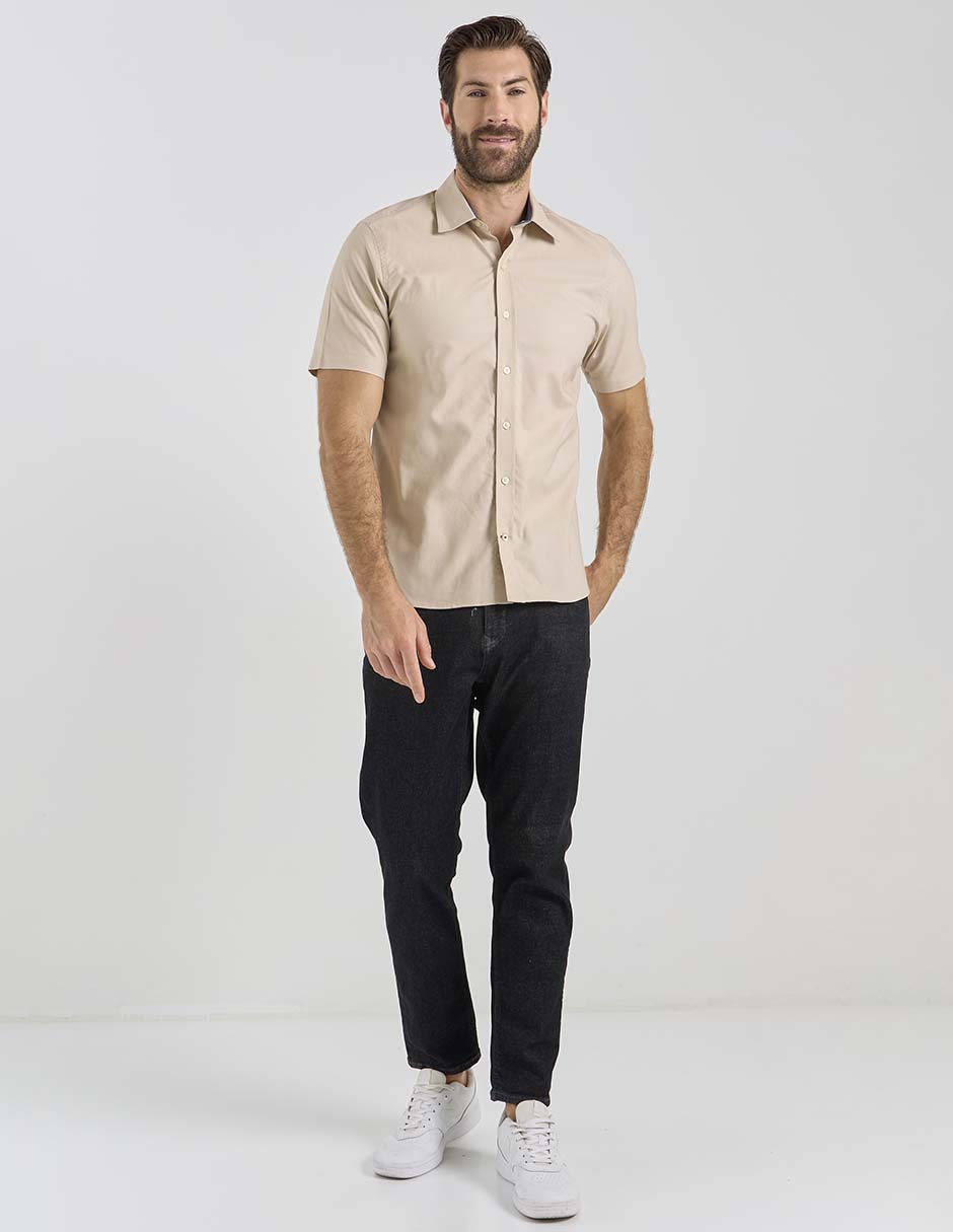 Camisa casual manga corta para hombre 3