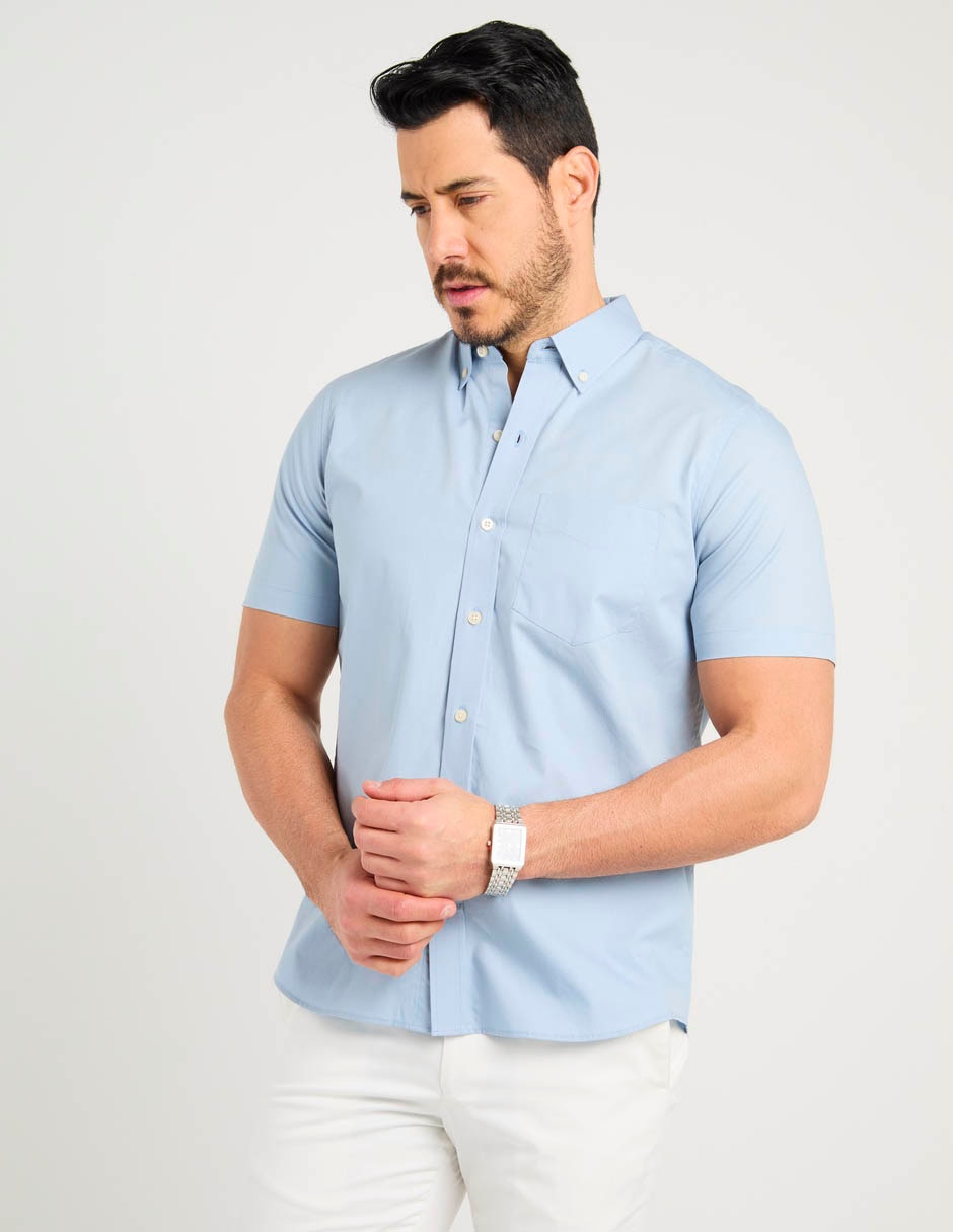 Camisa casual manga corta para hombre 2