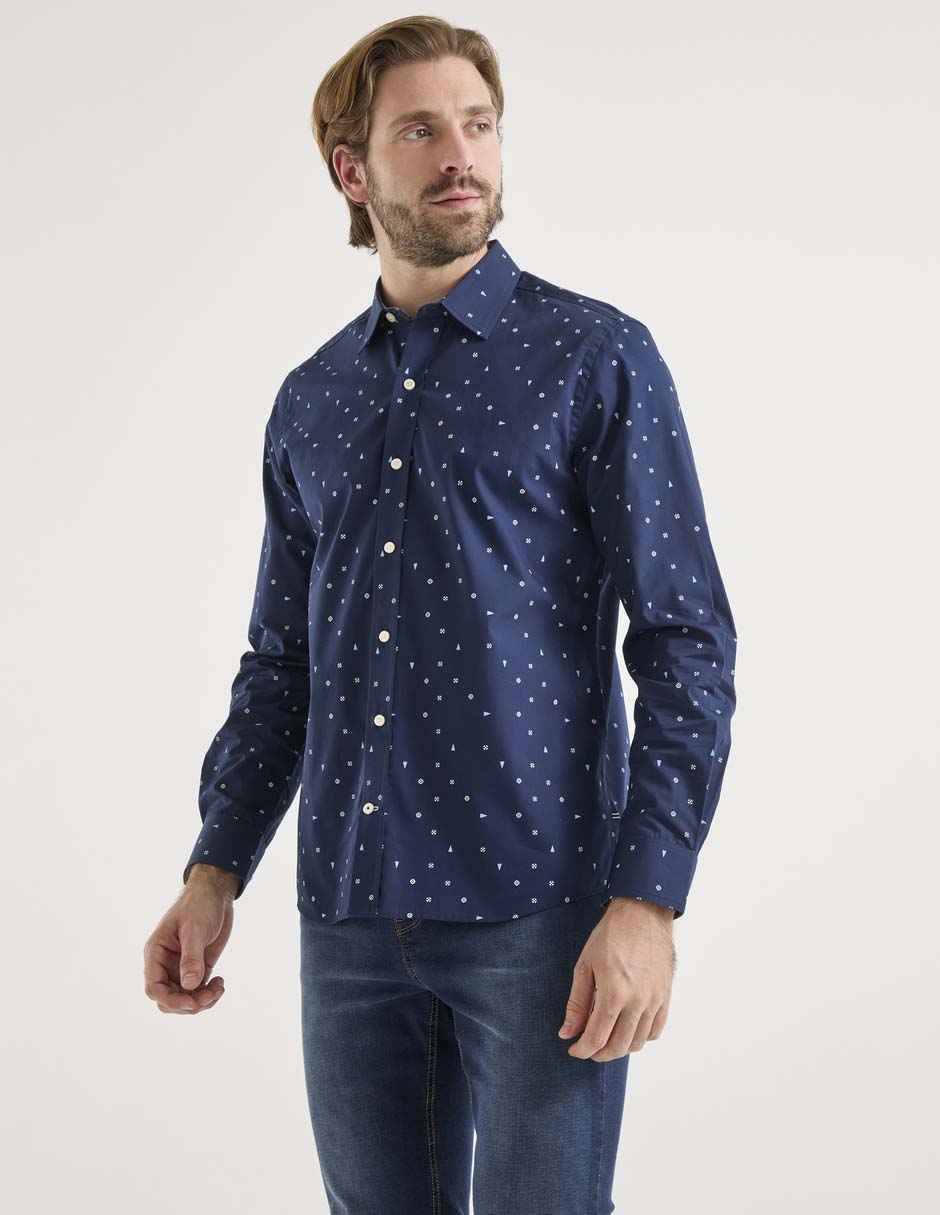 Camisa casual manga larga para hombre Camisa casual manga larga para hombre