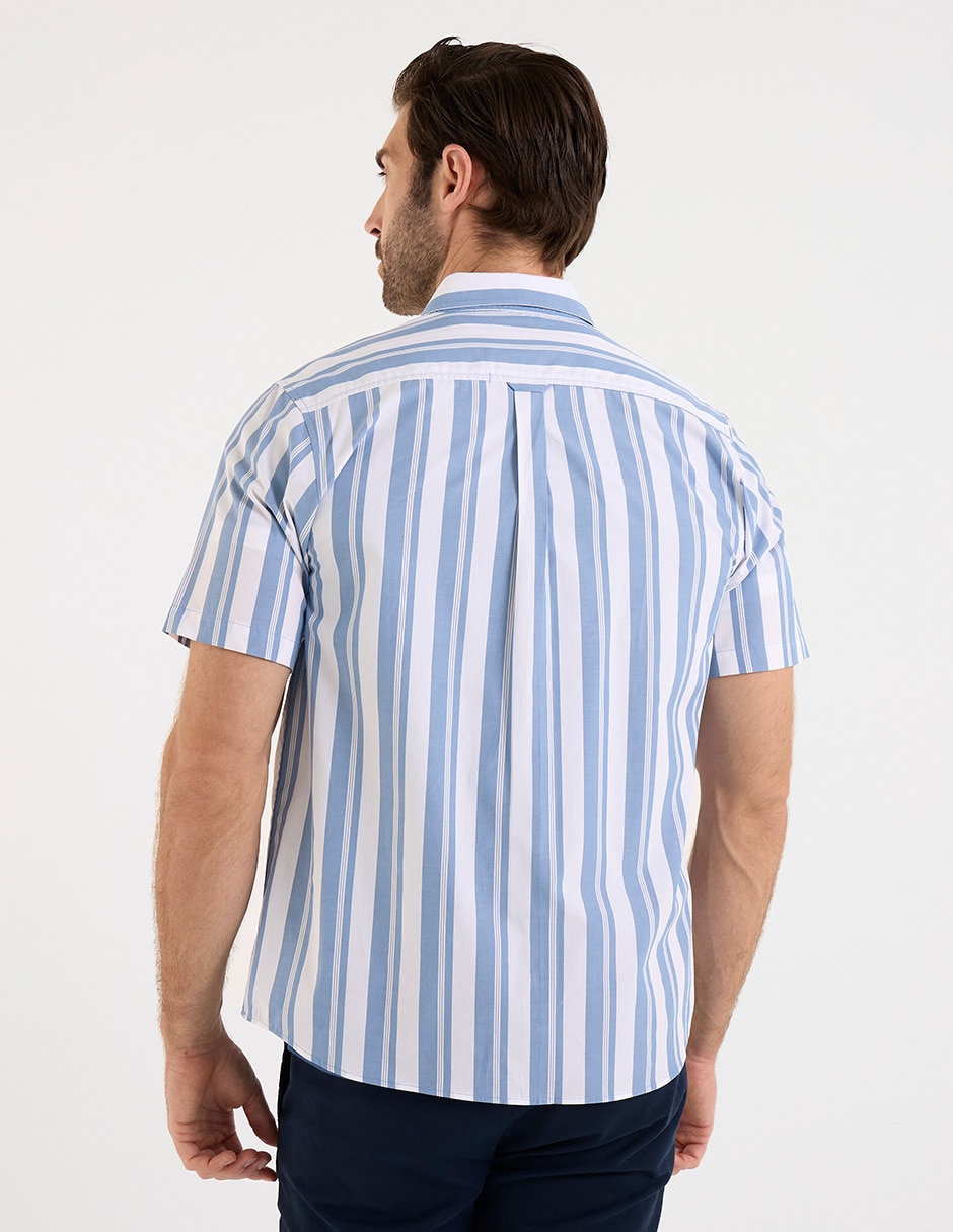 Sobrecamisa casual manga corta para hombre 2