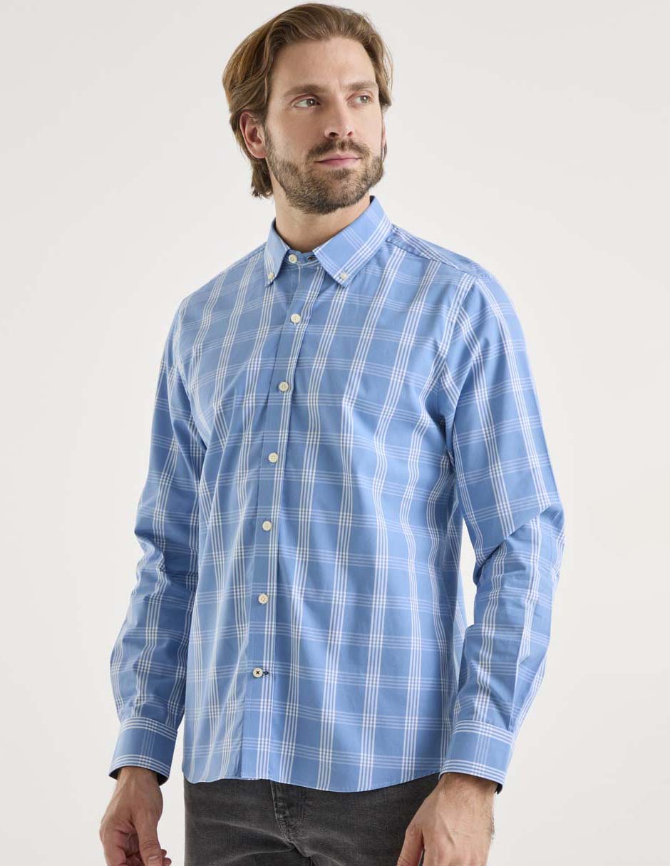 Camisa casual manga larga para hombre Camisa casual manga larga para hombre