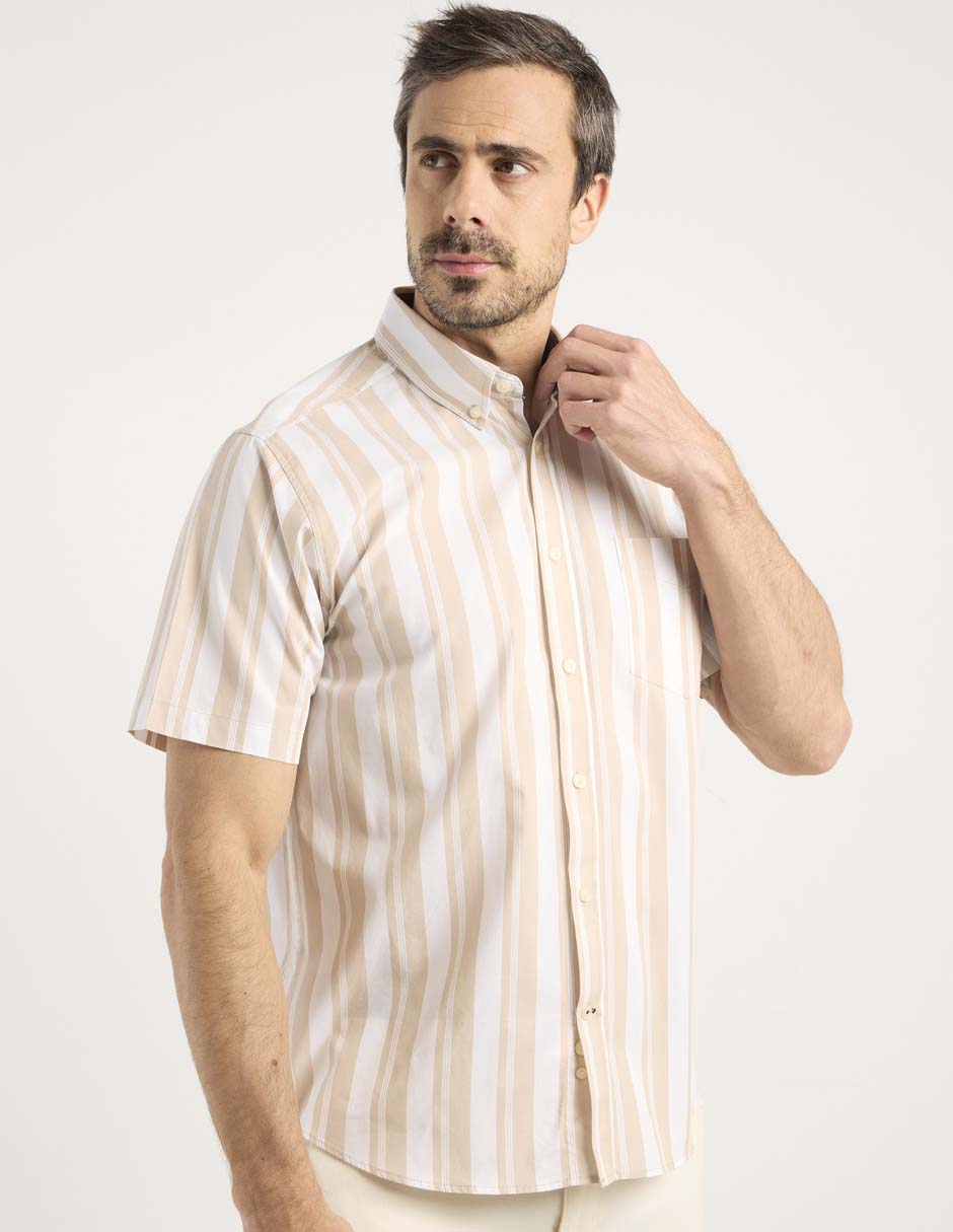 Camisa casual manga corta para hombre 2