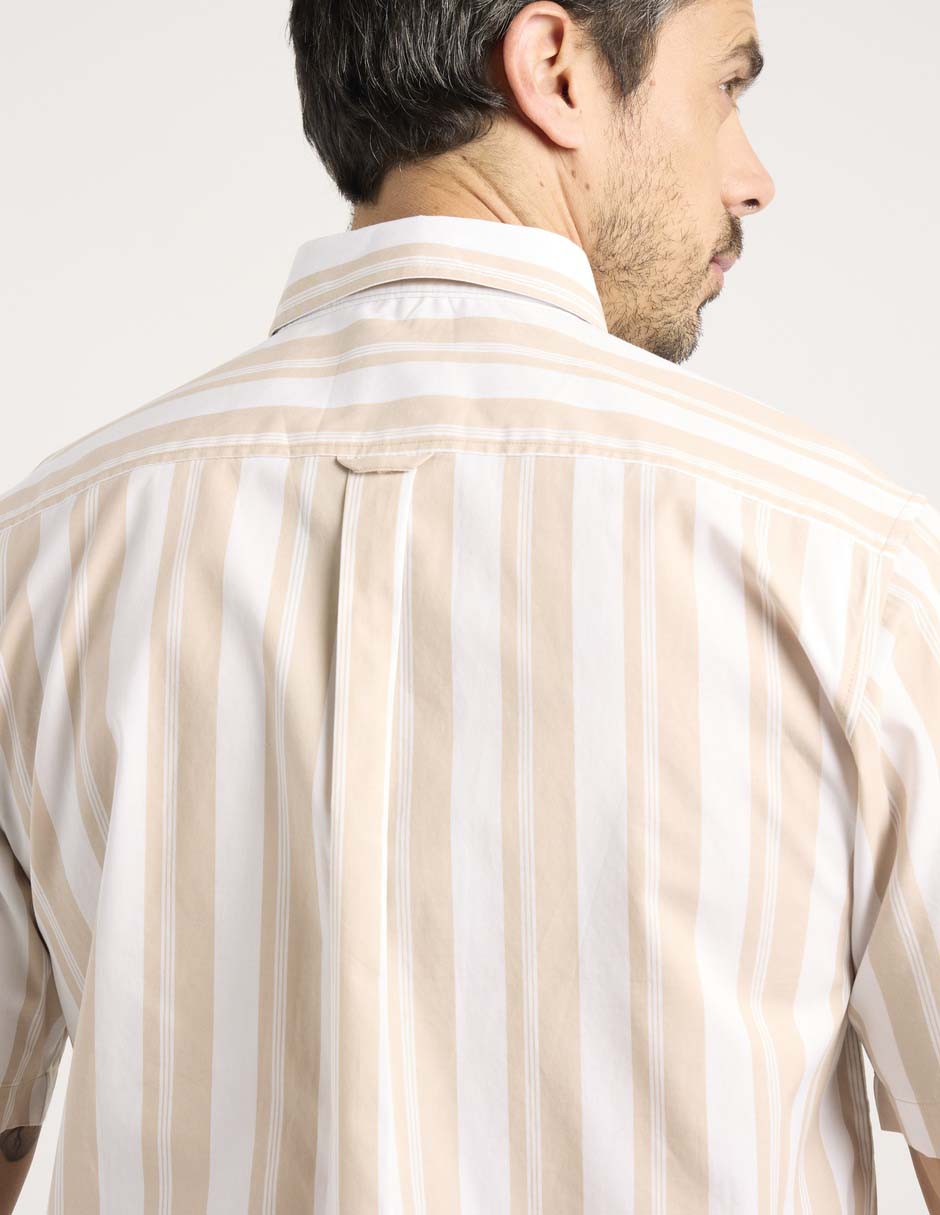 Camisa casual manga corta para hombre 5