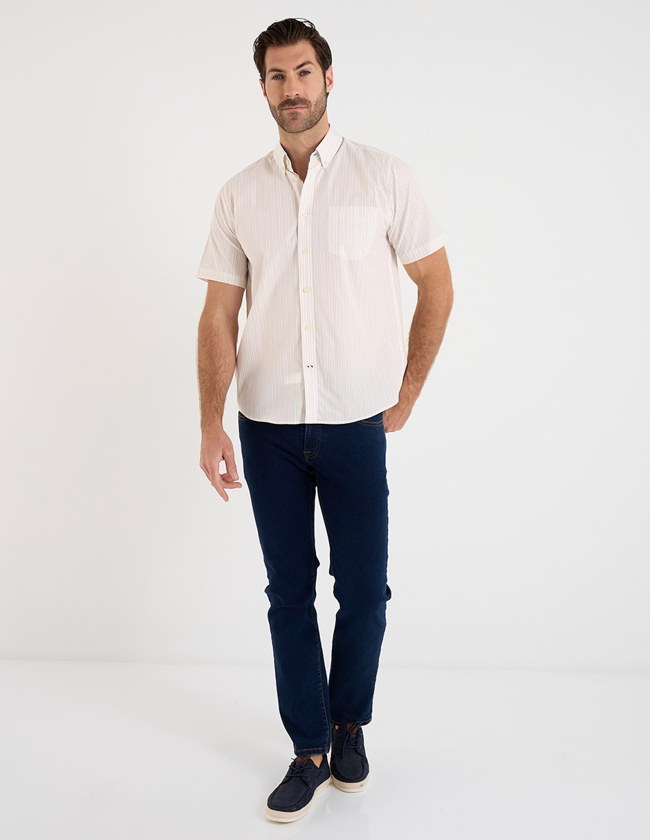 Camisa casual manga corta para hombre 3