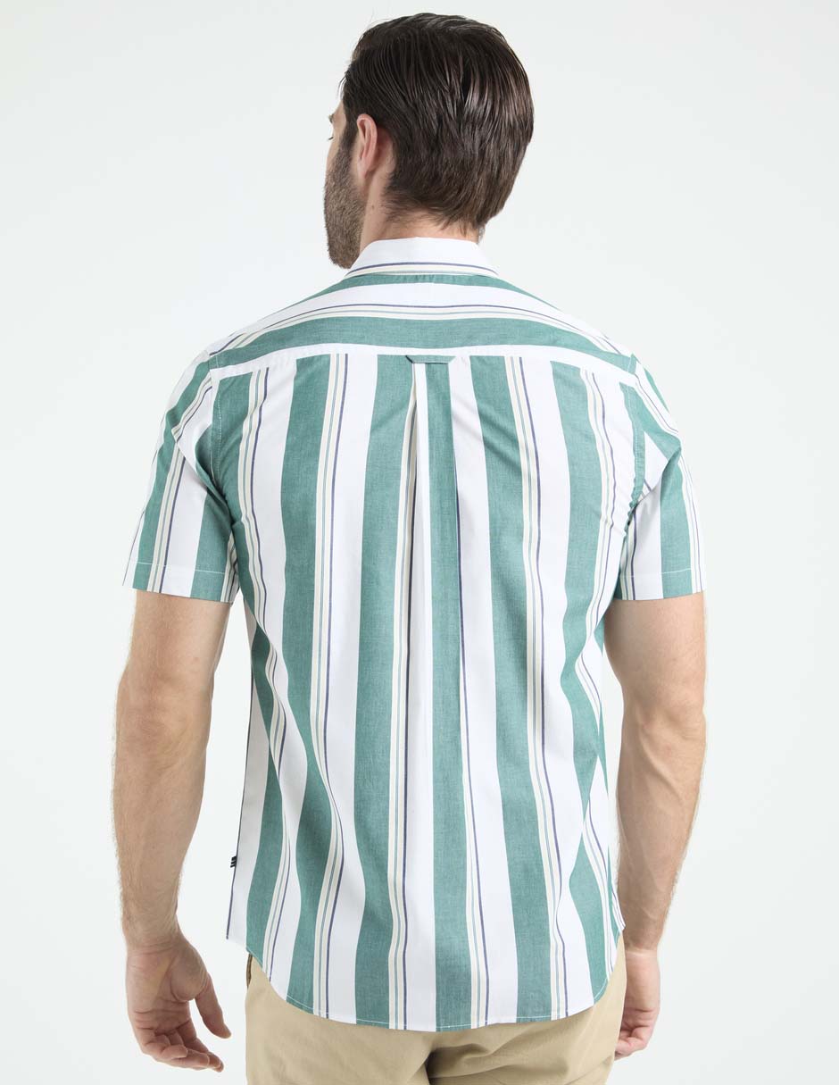 Camisa casual manga corta para hombre 2