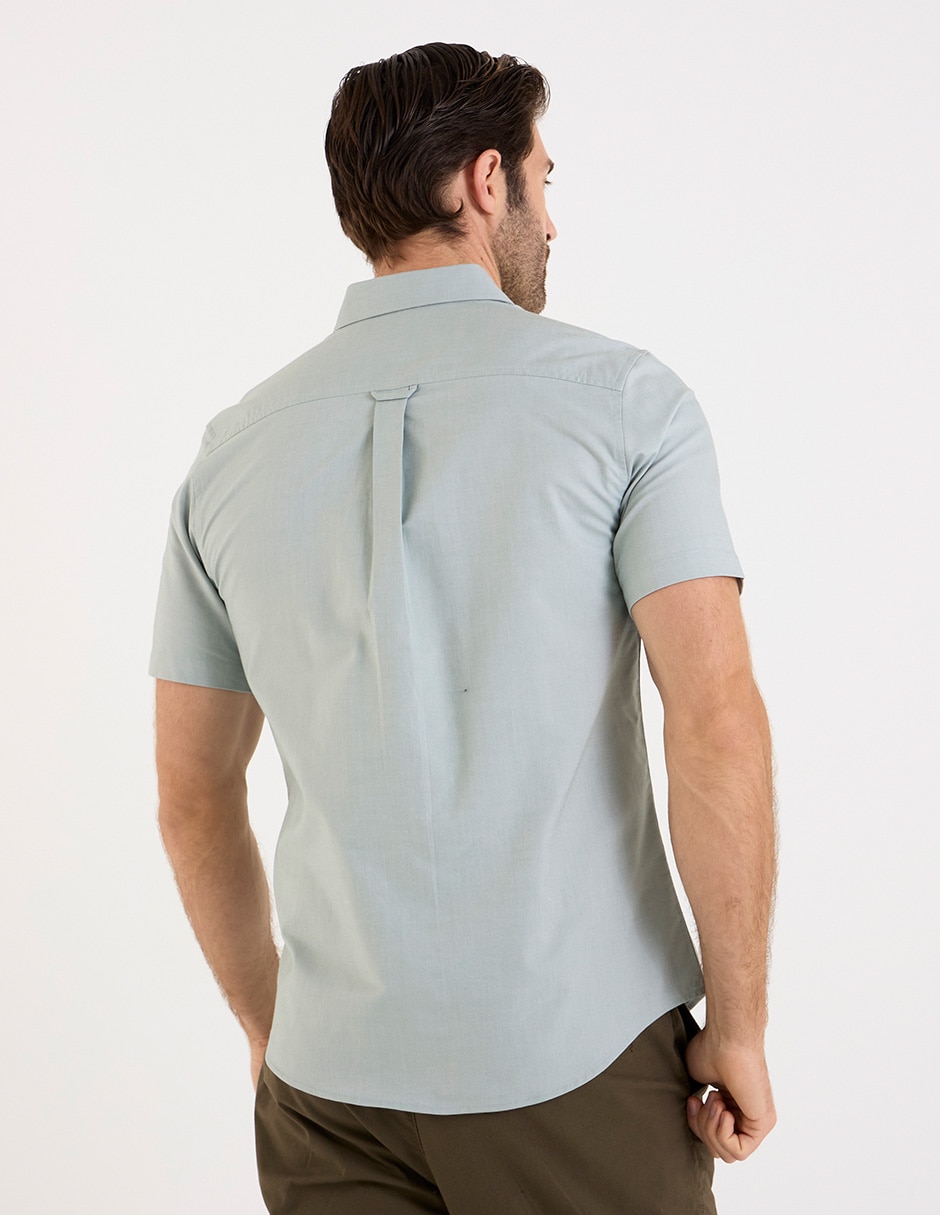 Camisa casual manga corta para hombre 2