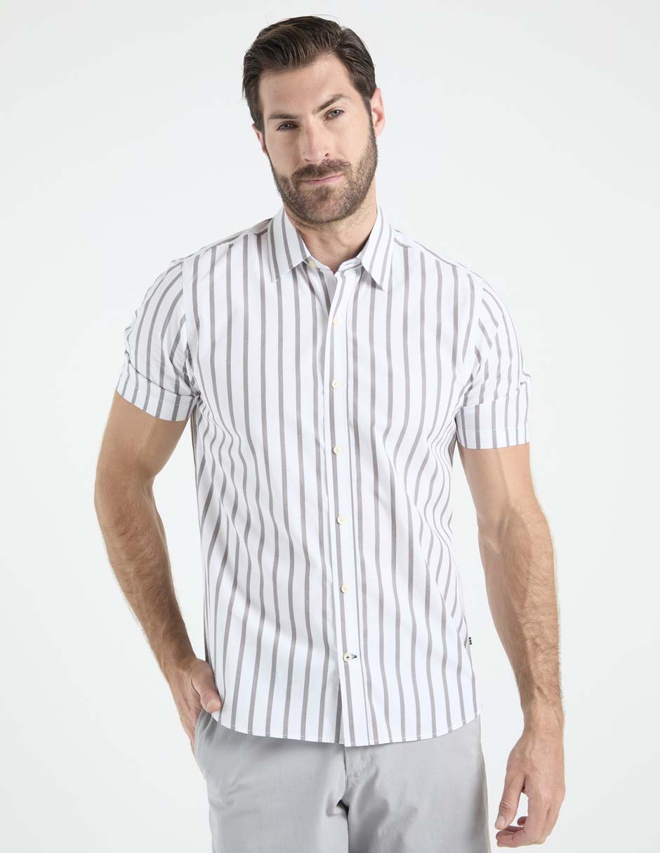 Camisa casual manga corta para hombre Camisa casual manga corta para hombre