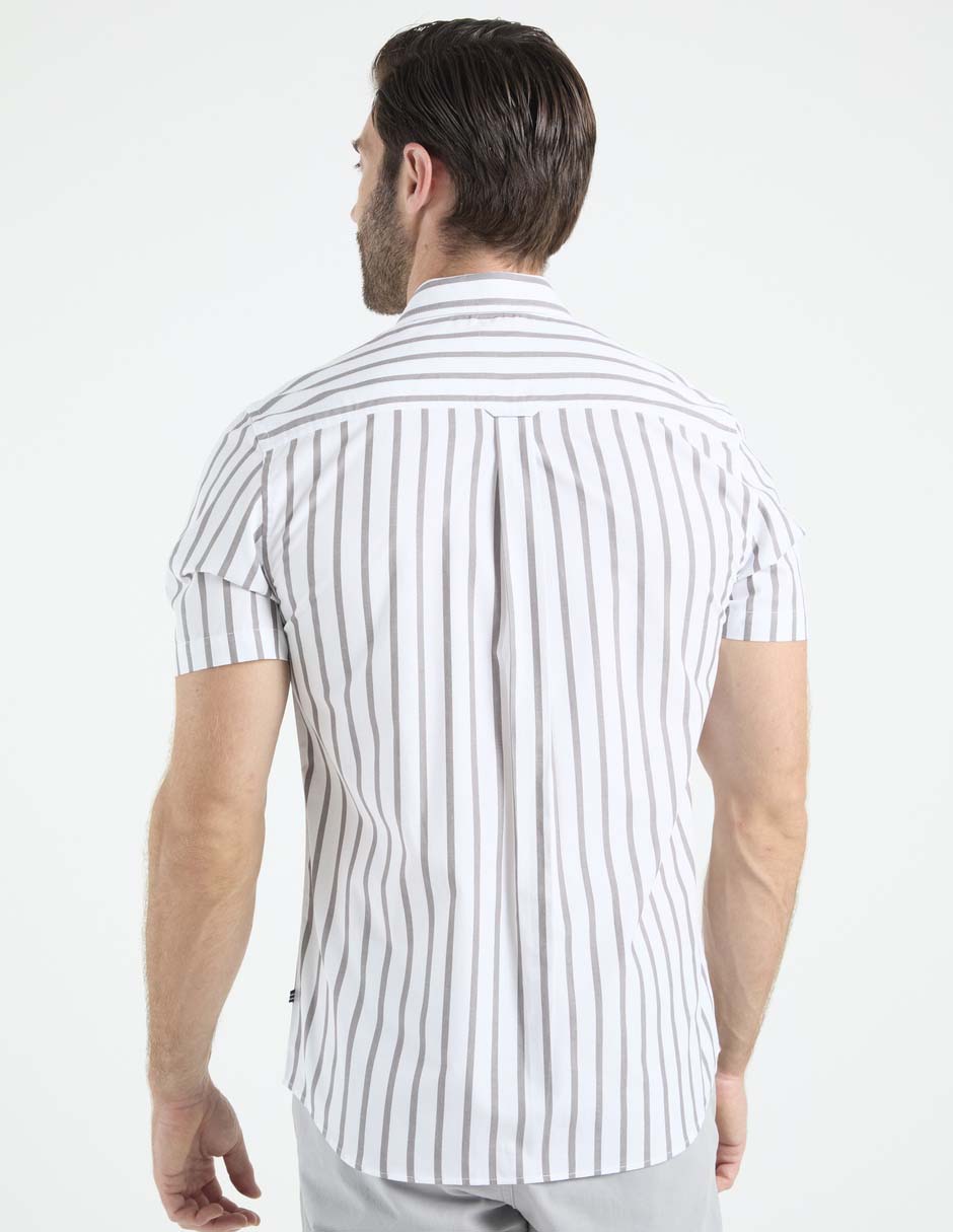 Camisa casual manga corta para hombre 2