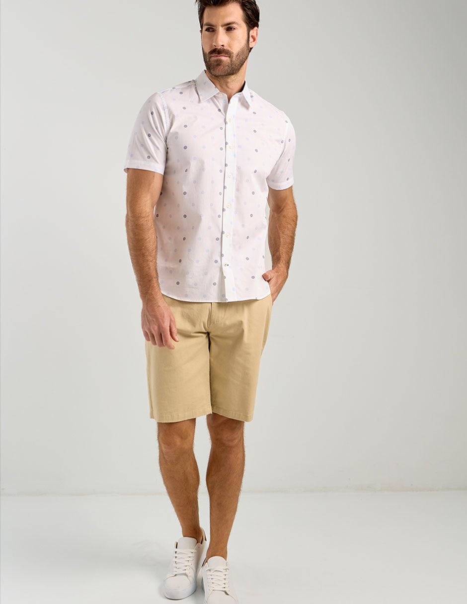 Camisa casual manga corta para hombre 3