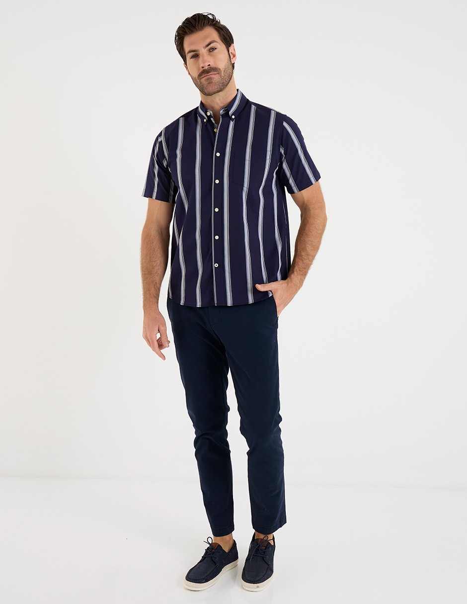 Camisa casual manga corta para hombre 3