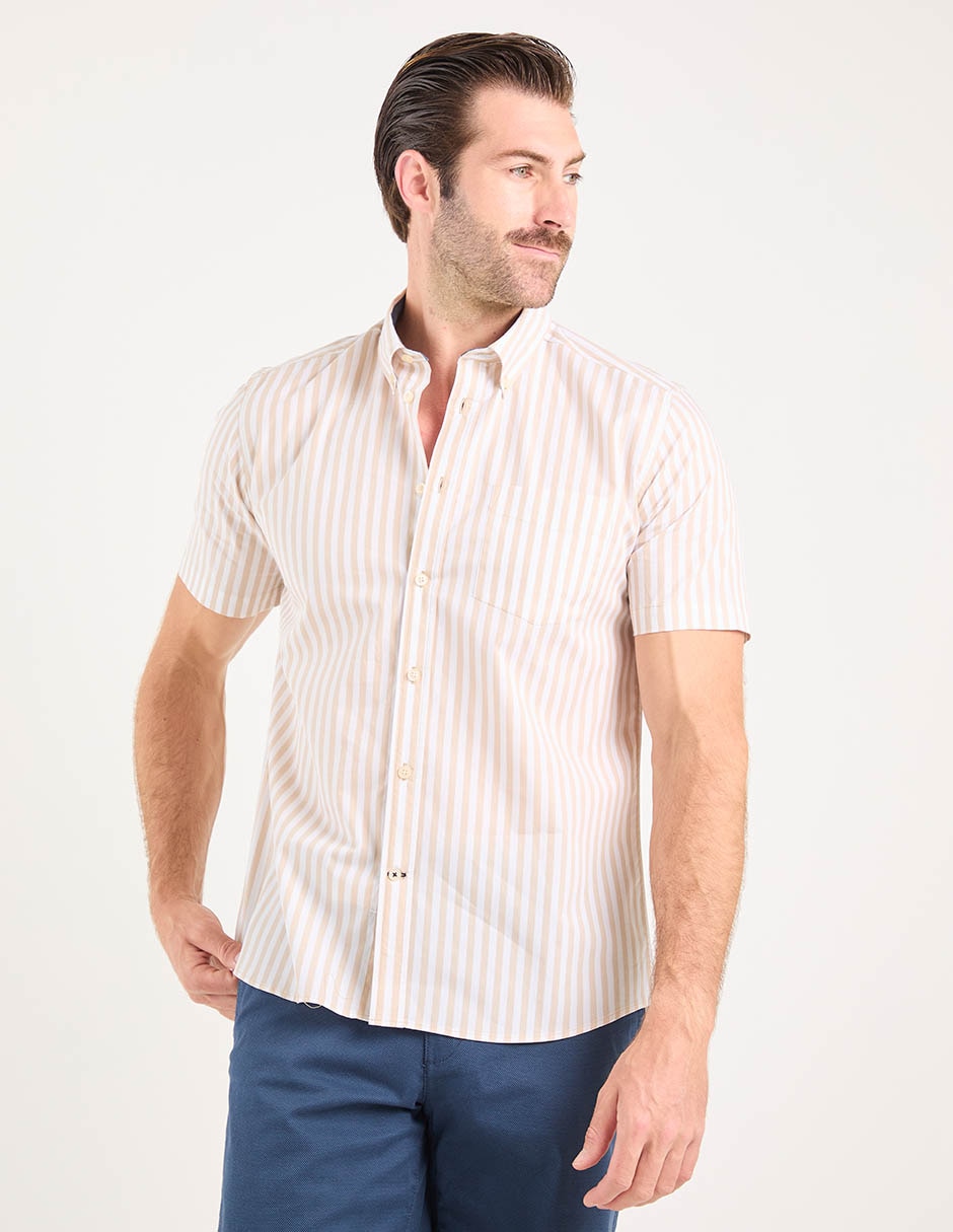 Camisa casual manga corta para hombre 2