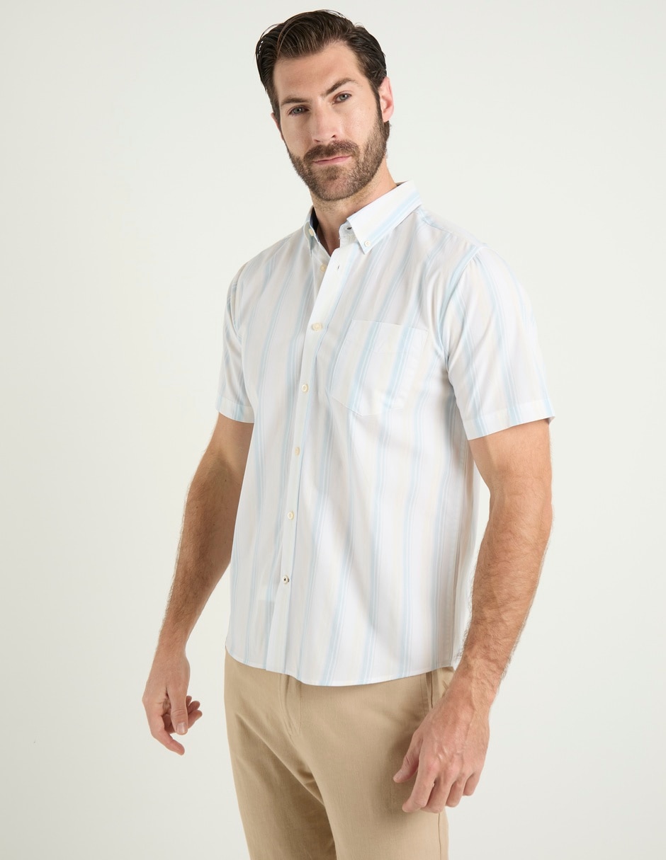 Camisa casual manga corta para hombre Camisa casual manga corta para hombre