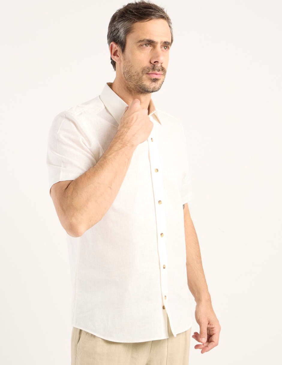Camisa casual manga corta para hombre 2