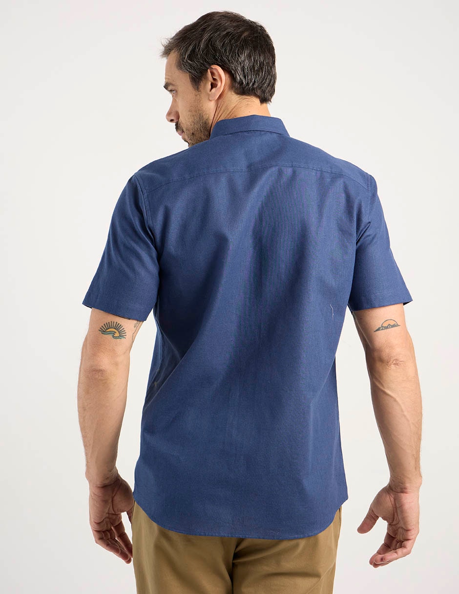 CAMISA WKH26452-03 WE, EG, AZUL MARINO