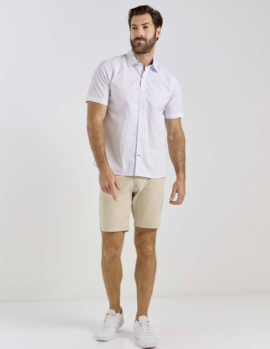 Camisa casual manga corta para hombre 3