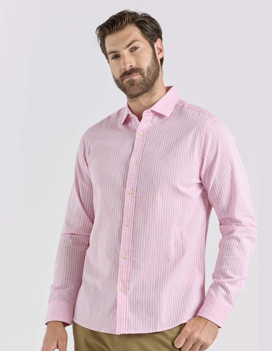 Camisa casual manga larga para hombre Camisa casual manga larga para hombre