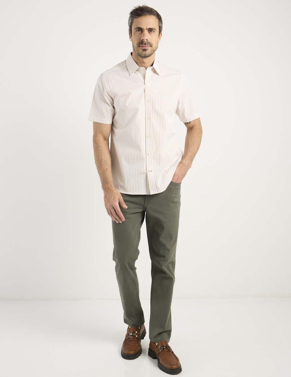 Camisa casual manga corta para hombre 3