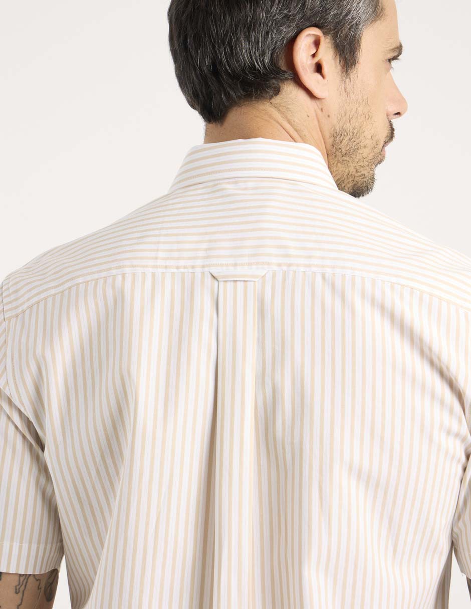 Camisa casual manga corta para hombre 5