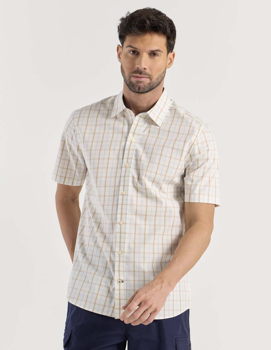 Camisa casual manga corta para hombre Camisa casual manga corta para hombre